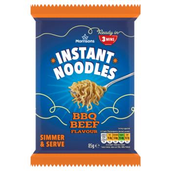 Morrisons BBQ Beef Flavour Instant Noodles 85g