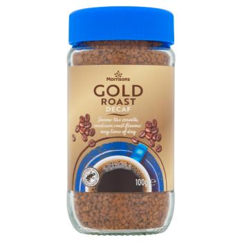 Morrisons Gold Roast Decaf 100g