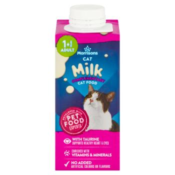 Morrisons Cat Milk Complementary Cat Food 1+ Years Adult 200ml