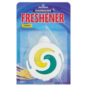 Morrisons Dishwasher Freshener Lemon 6ml