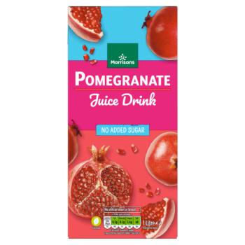 Morrisons No Added Sugar Pomegranate Juice Drink 1 Litre