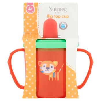 Nutmeg Flip Top Cup 4m+