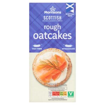 Morrisons Scottish Rough Oatcakes 250g