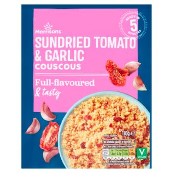 Morrisons Sundried Tomato & Garlic Couscous 110g
