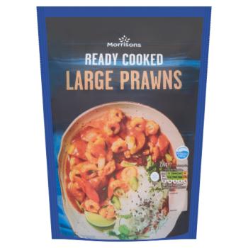 Morrisons Large Prawns 250g