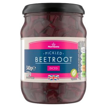 Morrisons Diced Beetroot Pickled 340g
