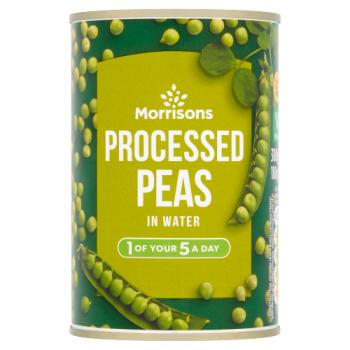 Morrisons Processed Peas in Water 300g