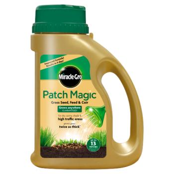 Miracle-Gro Patch Magic Grass Seed, Feed & Coir 1015g