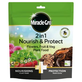 Miracle-Gro 2 in 1 Nourish & Protect Plant Food 1kg