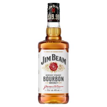 Jim Beam Bourbon Whiskey 70cl