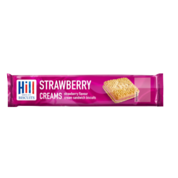 Hill Biscuits Strawberry Creams 150g 