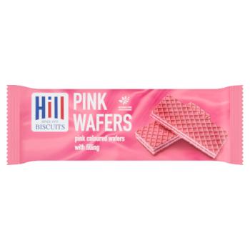 Hill Biscuits Pink Wafers 100g