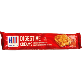 Hill Digestive Creams Biscuit Vanilla Flavour 150g 
