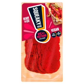 Squeaky Bean NYC Deli Pastrami Style Sandwich Slices 90g