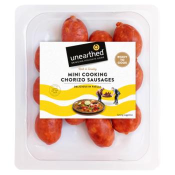 Unearthed Mini Cooking Chorizo Sausages 190g