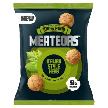 Meateors Italian Style Herb Snacking Meatballs 50g