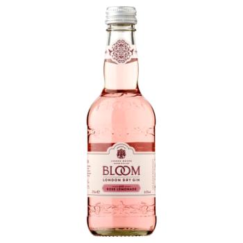 Bloom London Dry Gin with Rose Lemonade 275ml
