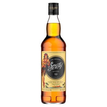 Sailor Jerry The Original Spiced Caribbean Rum PMP 70cl