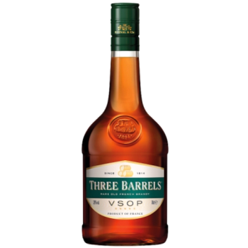 Three Barrels Rare Old French Brandy VSOP 70cl PM £19.49 