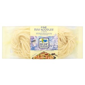 Blue Dragon Fine Egg Noodles 2 Nests 100g