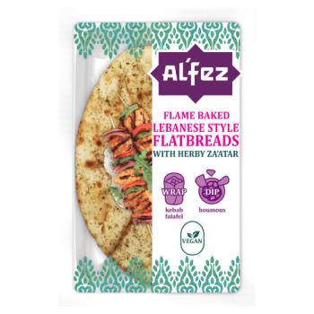 Al'Fez Lebanese Style Flatbreads with Herby Za'atar 180g