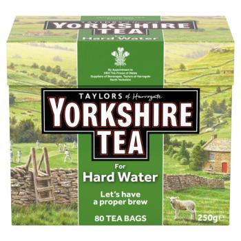 Yorkshire Tea Hard Water 80 Tea bags
