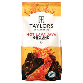 Taylors Of Harrogate Hot Lava Java Ground Roast Coffee 227g