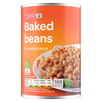 Spar Baked Beans in Tomato Sauce 420g