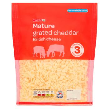 SPAR Mature Grated Cheddar 250g