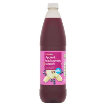 Spar Apple & Blackcurrant Squash 1 Litre