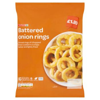 SPAR Battered Onion Rings 450g