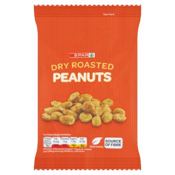Spar Dry Roasted Peanuts 100g