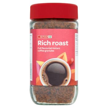 SPAR Rich Roast Instant Coffee Granules 100g