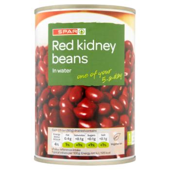 Spar Red Kidney Beans in Water 400g
