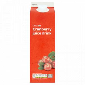 SPAR Cranberry Juice Drink 1 Litre