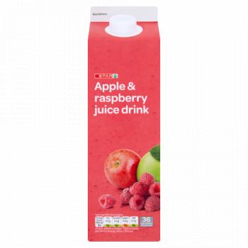 SPAR Apple & Raspberry Juice Drink 1 Litre