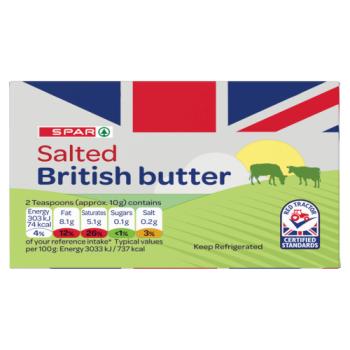 SPAR Salted British Butter 250g