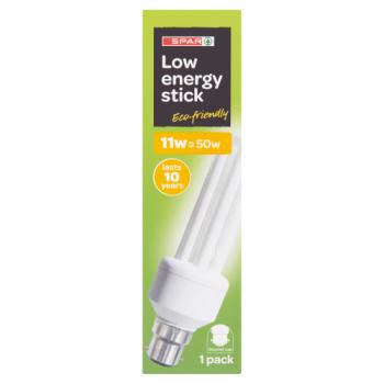 Spar Low Energy Stick 11w = 50w Bayonet Cap