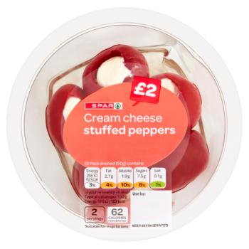 Spar Cream Cheese Stuffed Peppers