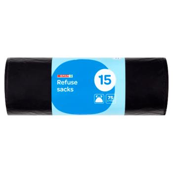 SPAR 15 Refuse Sacks 75 Litres