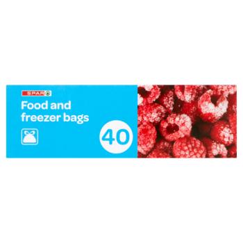 SPAR 40 Food and Freezer Bags