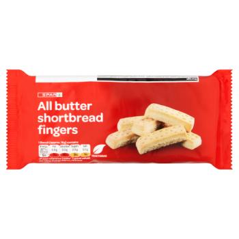 Spar All Butter Shortbread Fingers 210g