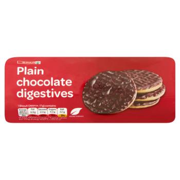 Spar Plain Chocolate Digestives 300g