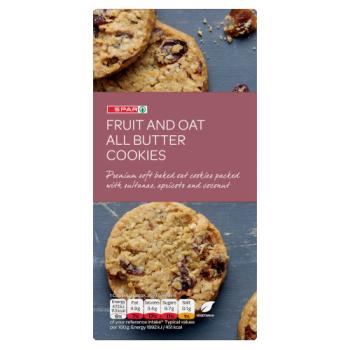 SPAR Fruit and Oat All Butter Cookies 200g