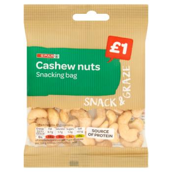 Spar Cashews Nuts 45g
