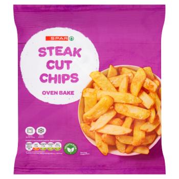 Spar Oven Bake Steak Cut Chips 750g