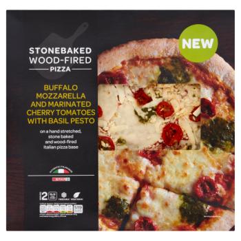 SPAR Stonebaked Wood-Fired Pizza 525g