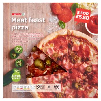 SPAR Meat Feast Pizza 325g