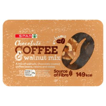 Spar Chocolate Coffee & Walnut Mix 35g