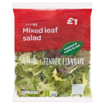 Spar Mixed Leaf Salad 100g
